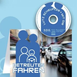 Betreutes Fahren Klappkarte mit Mini-Musik-CD
