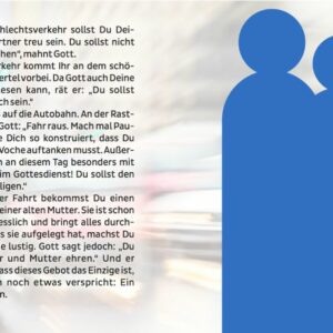 Klappkarte "Betreutes Fahren" innen