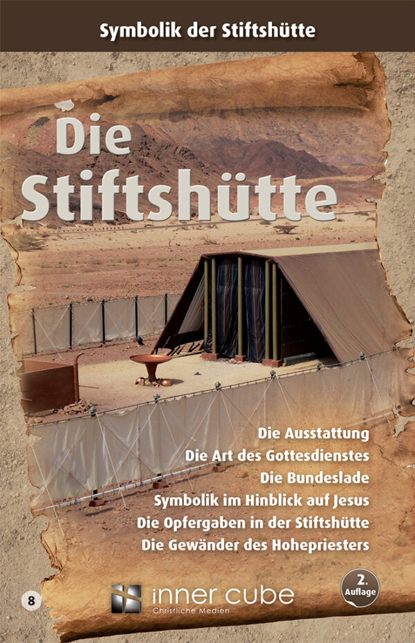 Cover Inner Cube-Studienfaltkarte "Die Stiftshütte"