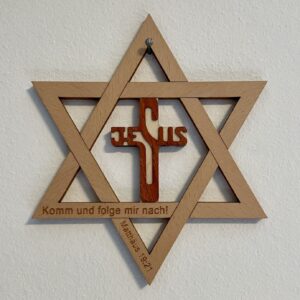 Davidstern + Jesuskreuz | № 2